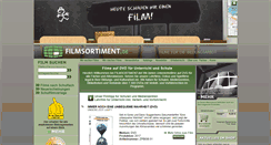 Desktop Screenshot of filmsortiment.de